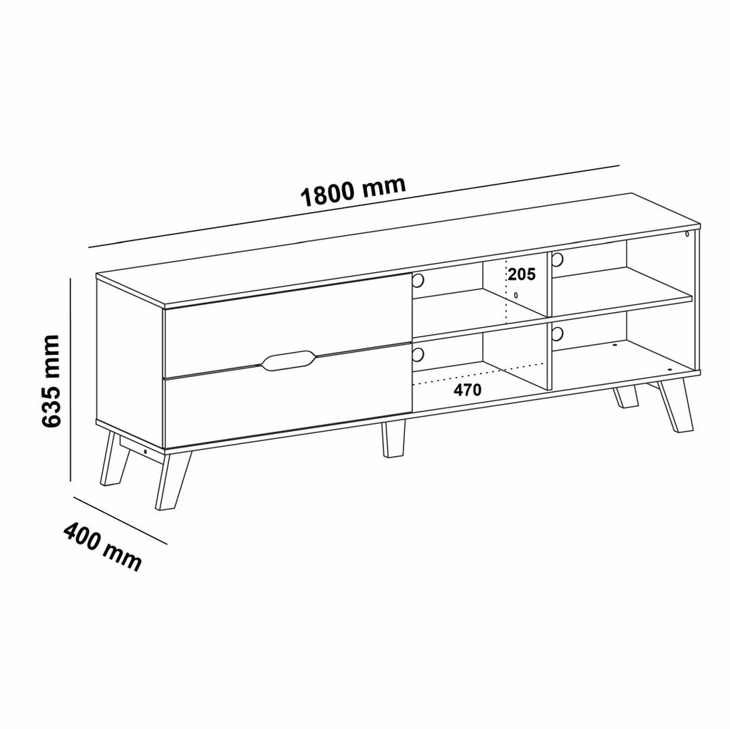 MEUBLE TV MT-VERONA/ PINE